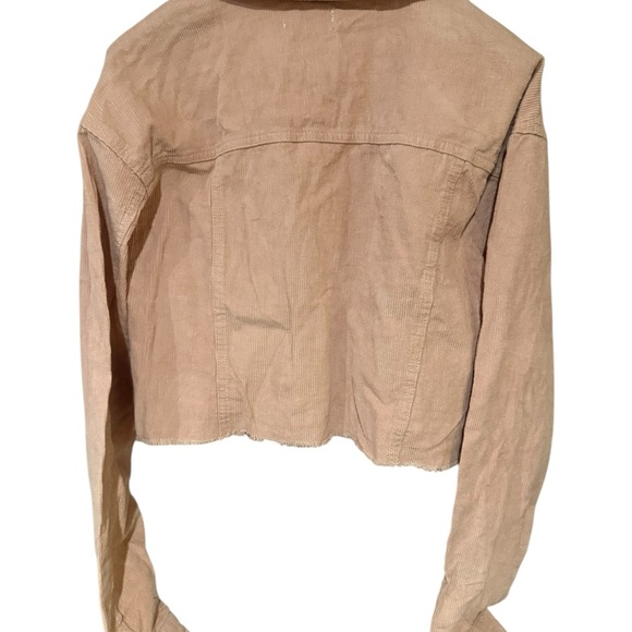 by the way. Blush Corduroy cropped Jacket - Picture 2 of 3